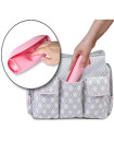 Soft 6M-36M Silicone Bibs Set of 2 Light Pink Lime Green with Food Catcher washable Girl Set